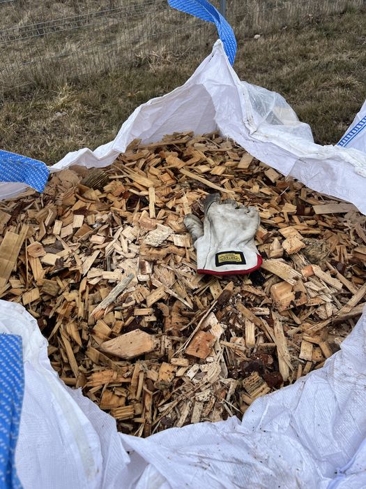 Kora ogrodowa sosnowa bigbag sortowana zrębka worek