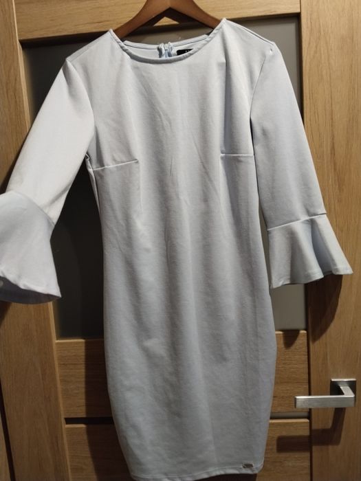 Sukienka damska, błękitna