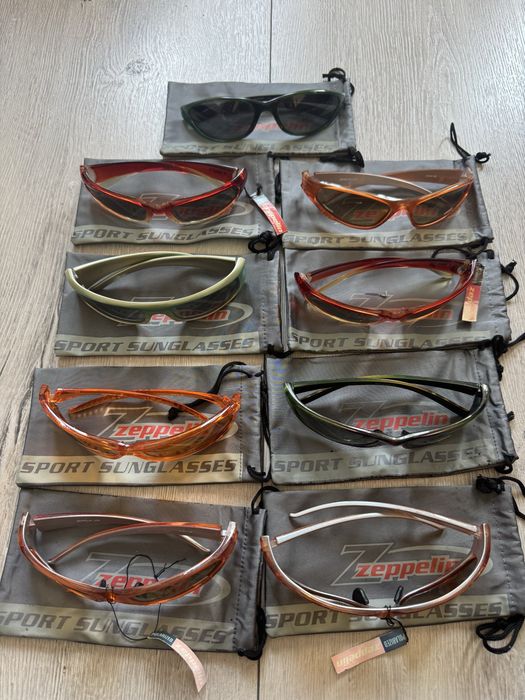 Okulary  9 sztuk polarized sportowe rowerowe zeppelin 400UV