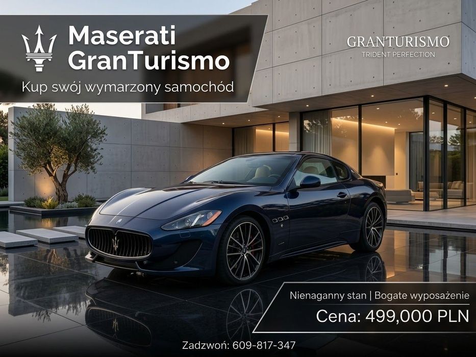 Maserati GranTurismo Maseratti Granturismo Trofeo pilne okazja!! Full wyposażenie