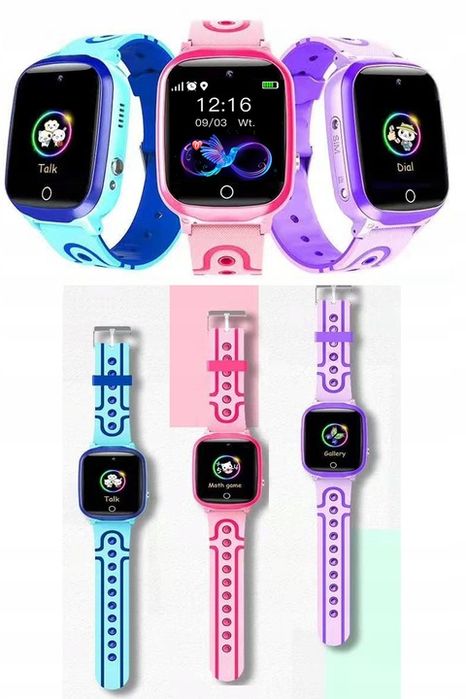 Smartwatch Zegarek Dla Dzieci Telefon Rozmowy Polskie Menu Gps