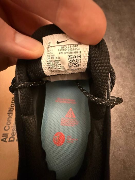 Термо Кросівки Nike ASG Mountain Fly Low Gore-Tex Чорний | 41-45 розміри