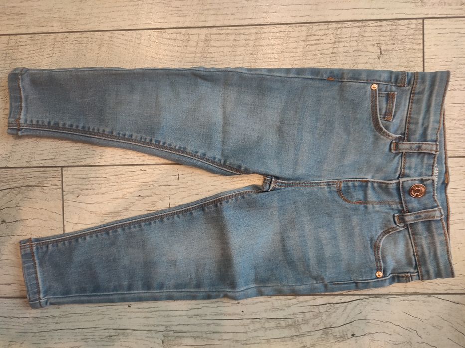 Paka ubrań 86 dla dziewczynki,st.b. dobry-16 szt. sukienka 86,jeansy86