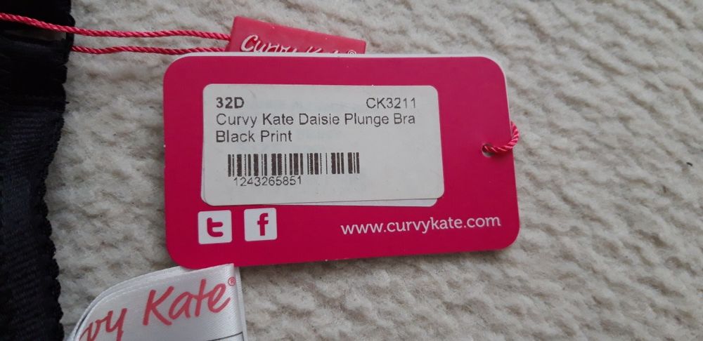 Nowy Stanik Curvy Kate 32D 70D