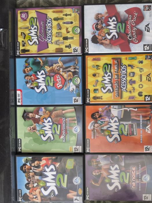 Jogos PC Sims 2 como novos