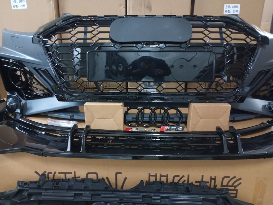 Audi A4 RS4 B9 21+ бампер в сборе Ауди А4 В9