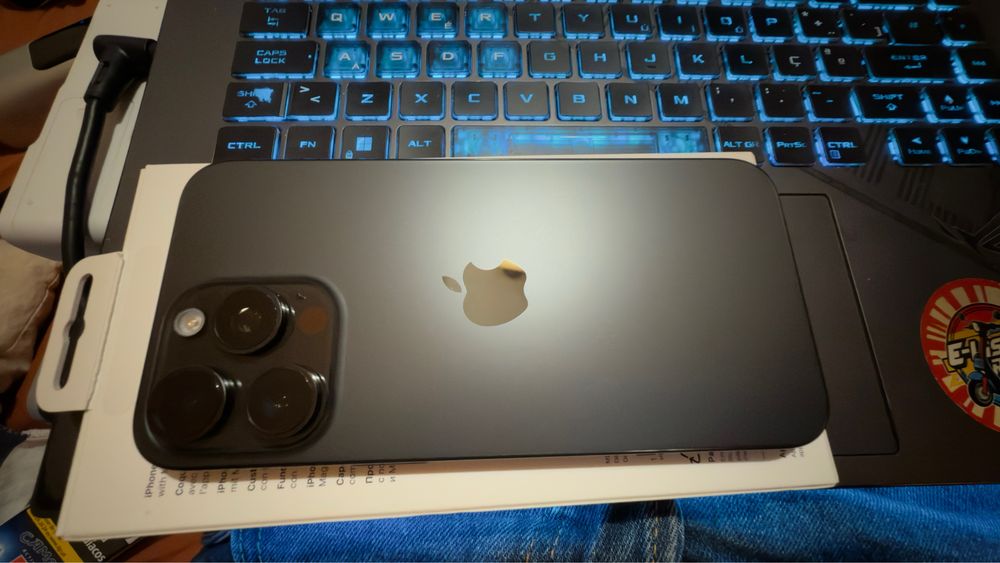 Venda/Troca iPhone 15 Pro Max 256GB por Samsung S24 Ultra ou S25 Ultra