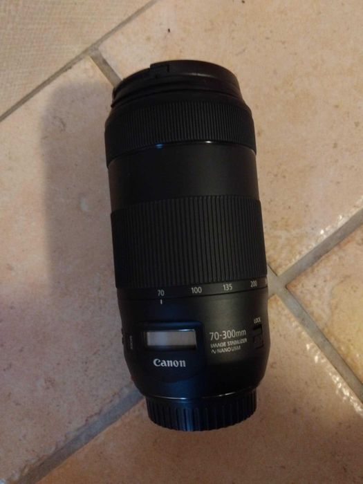 Objetiva Canon 70-300 IS NANO USM - NOVA
