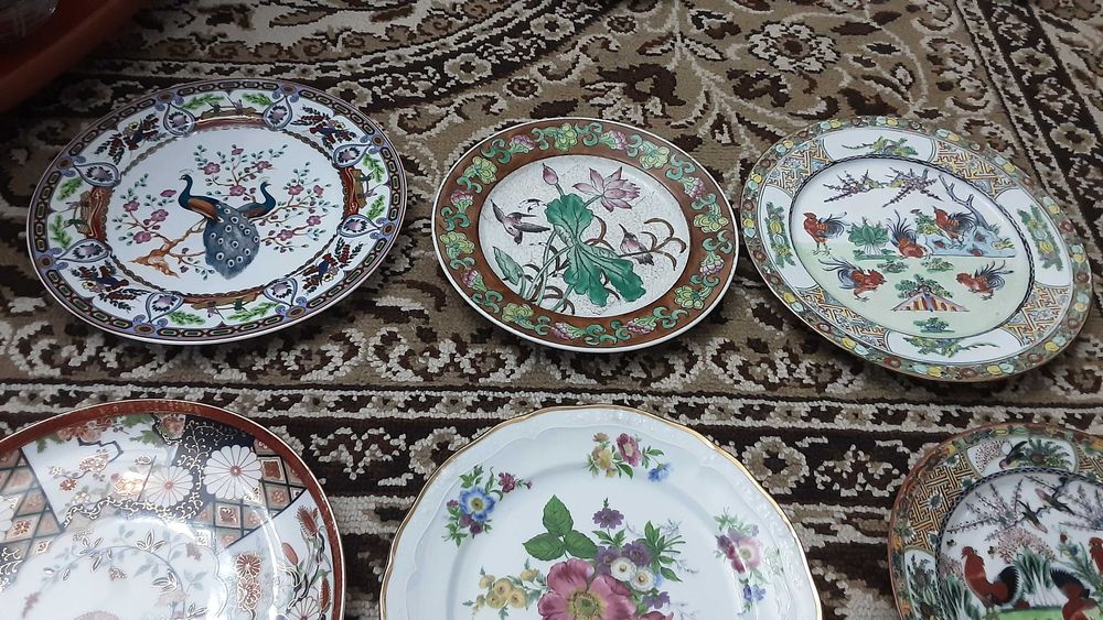 Pratos conjunto 6 decorativos433728659946874881