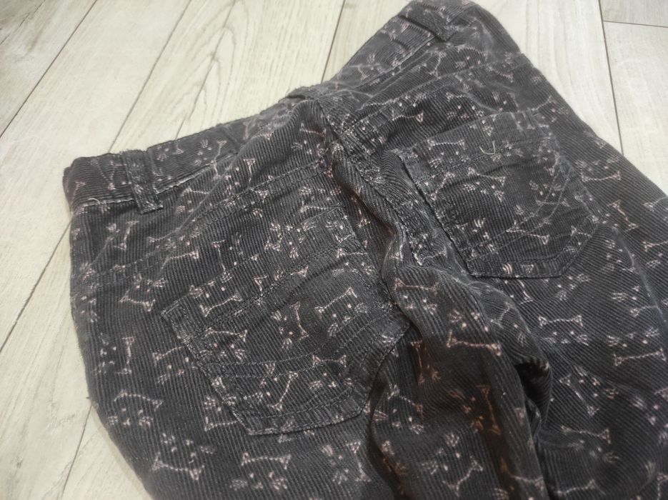 Dziewczęce spodnie sztruksowe Lupilu