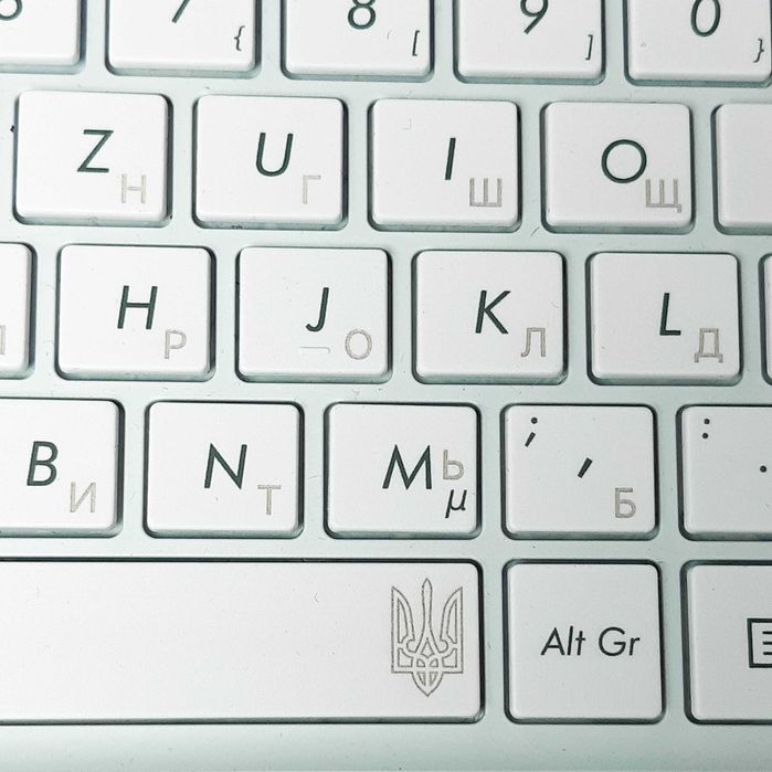 Лазерне гравіювання клавіатур | Українська розкладка MacBook, HP, Dell, Lenovo