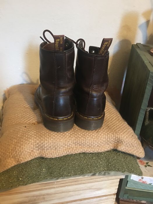 Botas Doc Martens castanhas