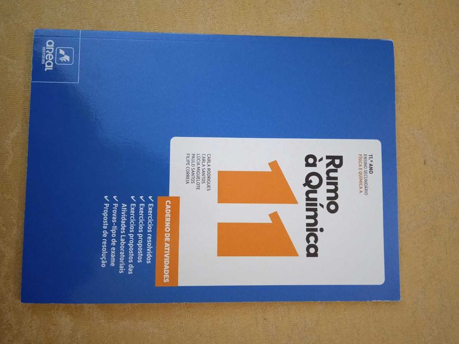 Caderno de Atividades - Rumo à Química 11 - 11.º Ano  (NOVO)