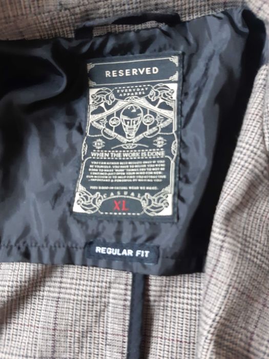 Marynarka męska xl  Reserved wiosenna