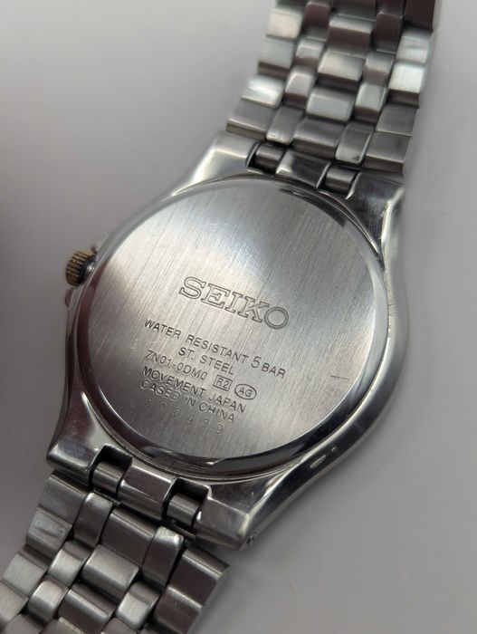 Seiko Spirit 7N01-0DM0 White Dial