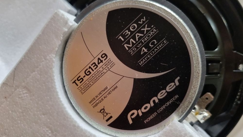 Коаксіальні акустичні динаміки  Pioneer TS-G1349