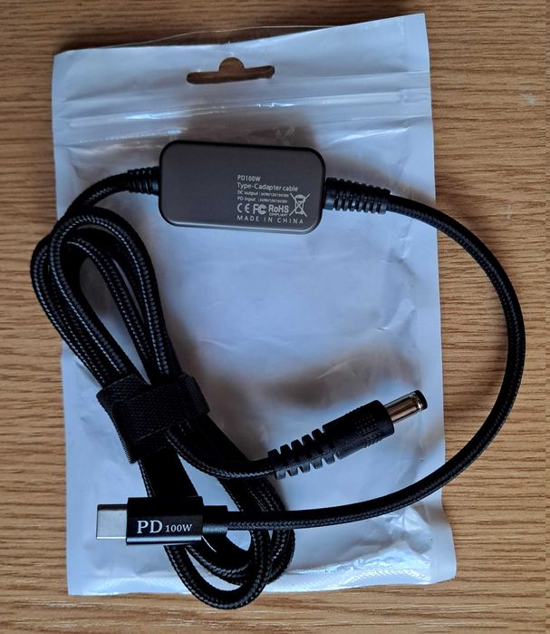 Кабель dc 5.5×2.1 5v 12v 15v 20v для роутера/ноутбука кабель type c dc