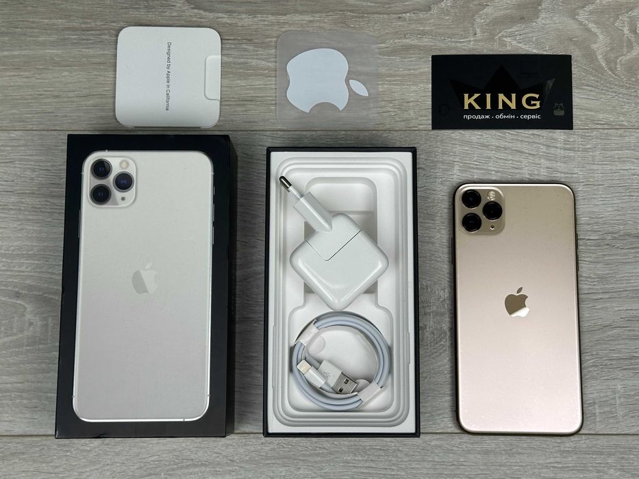 Apple iPhone 11 Pro Max - 64GB - Gold Neverlock 100% АКУМУЛЯТОР #262