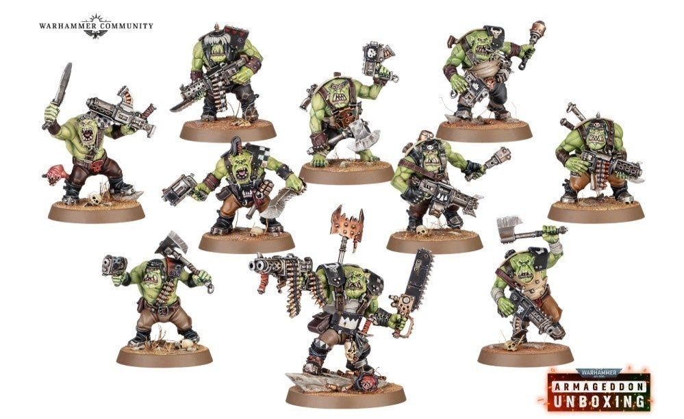10X BOYZ #2 Armageddon Orks Warhammer 40k