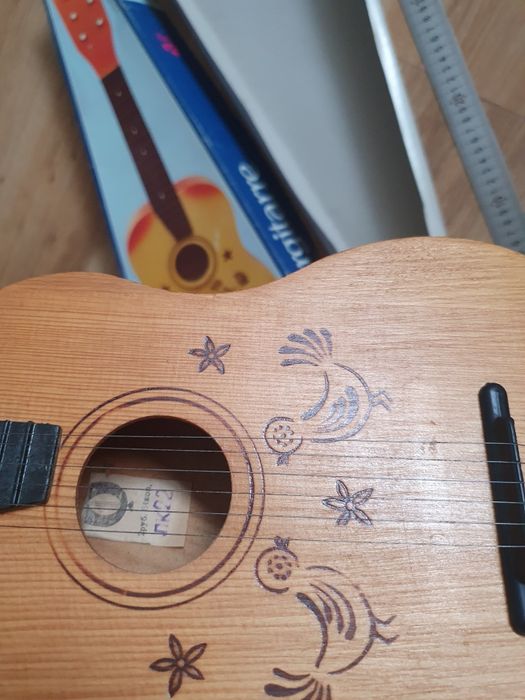 Игрушка СССР Детская Гитара Новая