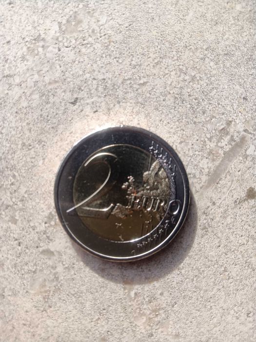 Moeda 2 euros PAZ