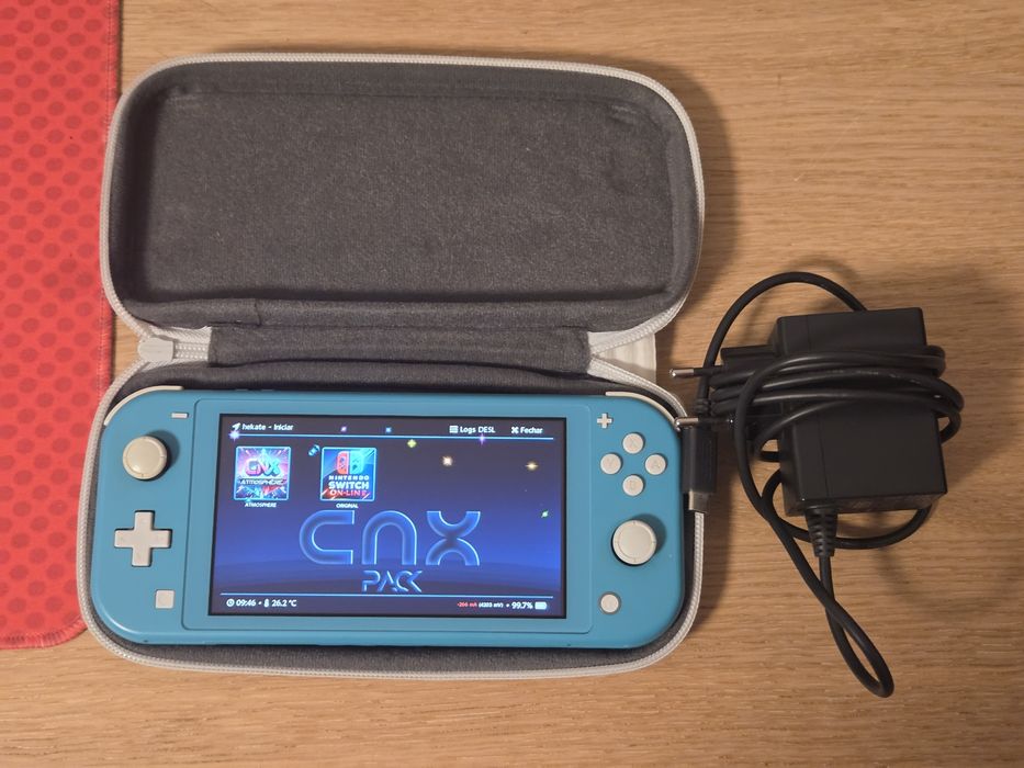 Nintendo Switch Lite desbloqueada