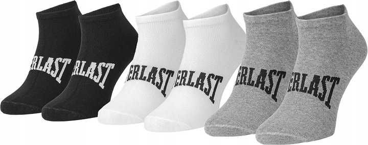 Skarpety stopki  EVERLAST 3 pak multikolor ( 35 - 38, 43 - 46 )