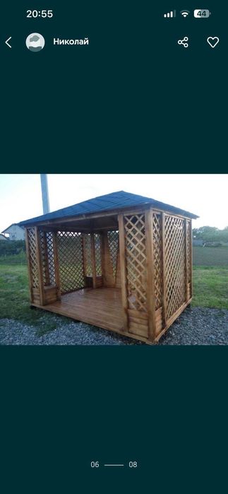 Альтанка готові та на замовлення