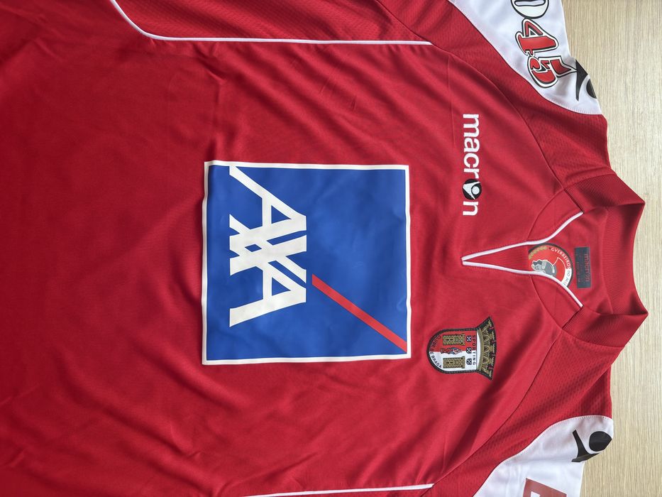 camisola principal de jogo SC braga 2010 / 2011 garcia