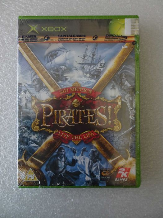 Jogo X-Box Pirates ! (selado)