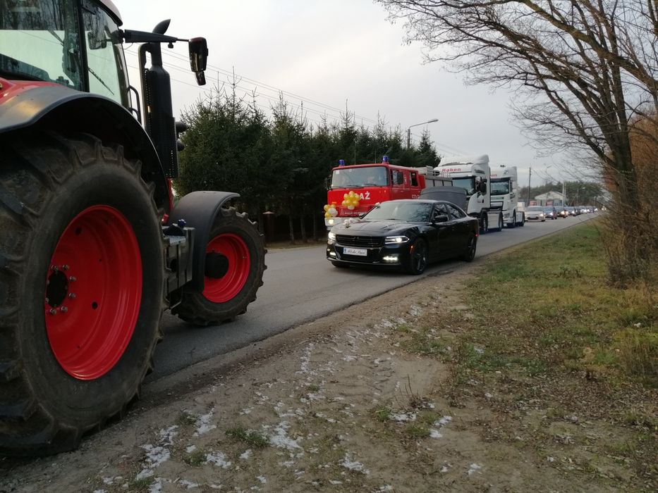DODGE CHARGER auto do ślubu wesela