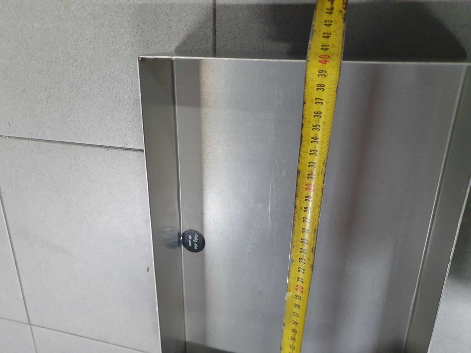 Tabuleriros em inox 40cmx26cmx7cm