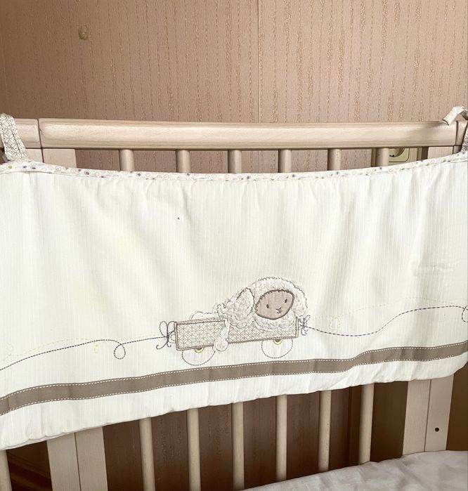 Захисні бортики бампер для дитячого ліжка Mothercare