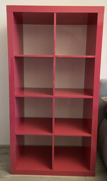 Regał różowy 79x39x149