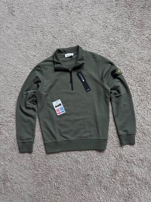 Кофта на 1/3 замке Stone Island (зип, зипка, свитшот)