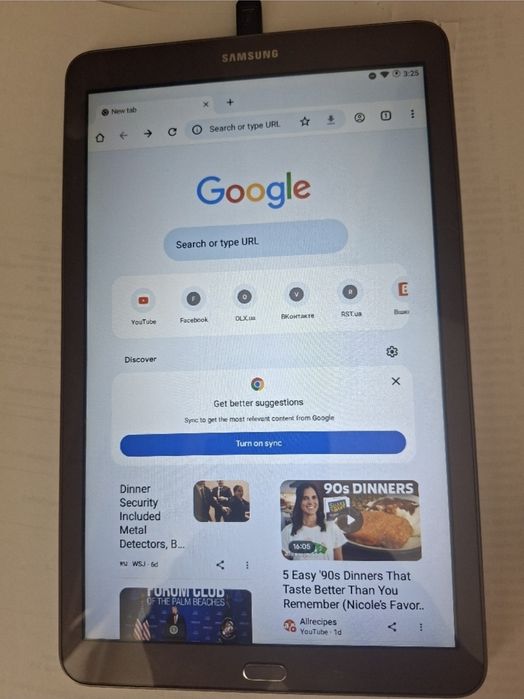 Планшет Samsung Galaxy Tab E
