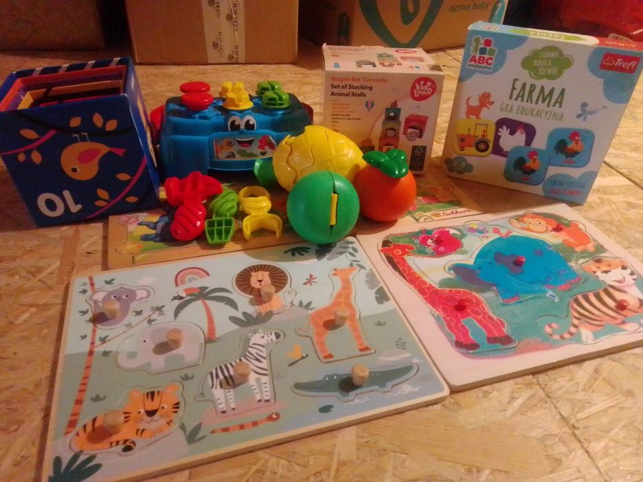Zabawki dla dziecka 1-2 latka