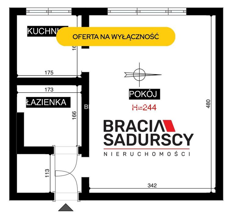 Mieszkanie – Kraków - Widok 3