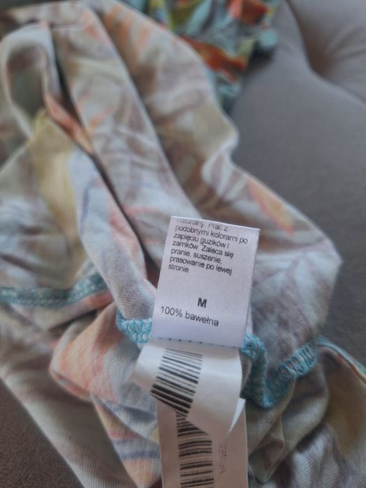 Męska koszulka z krótkim rękawem M