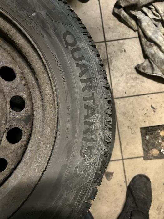 Opony zimowe BARUM 155/80r13 caloroczne wielosezon 6.5 mm