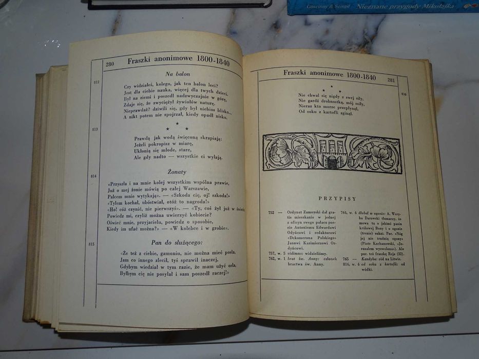 Julian Tuwim: Cztery wieki fraszki polskiej. 1957 r.