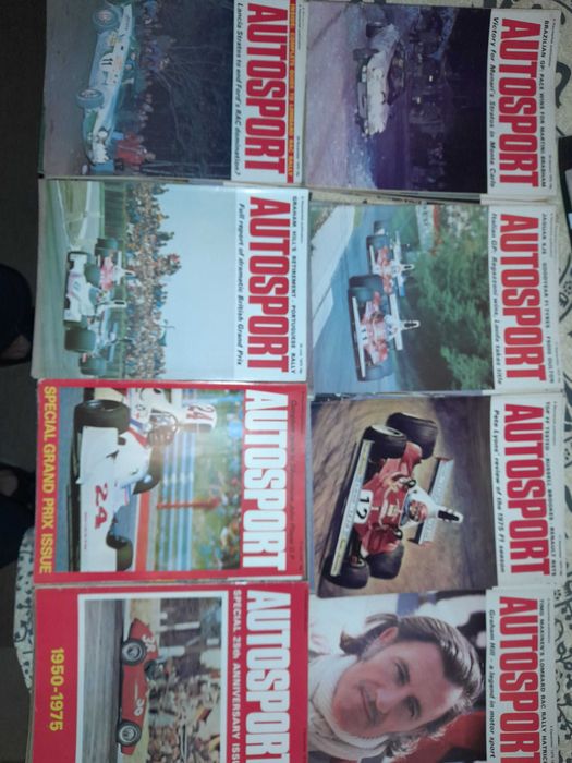 Revistas Autosport inglês