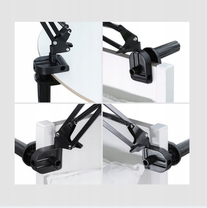 Nowy czarny składany uchwyt na telefon