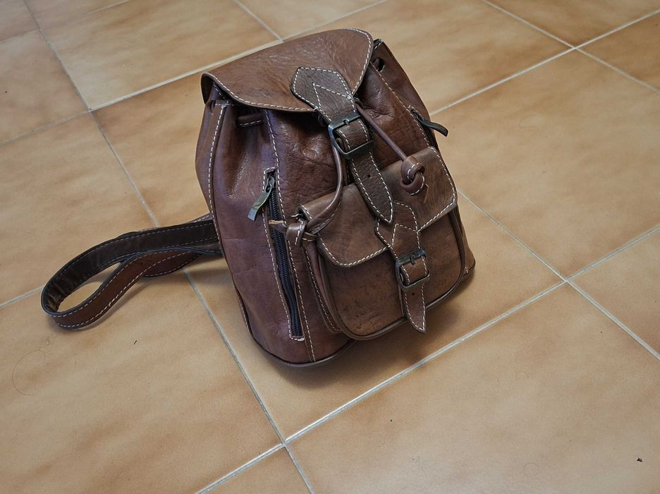 Mochila em pele/couro forte de qualidade, para CAÇA