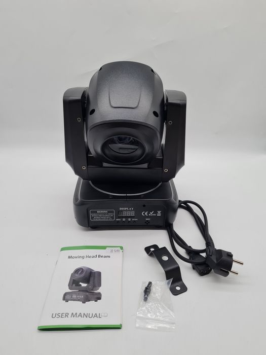 Oświetlenie sceniczne LED DMX-512 100W 8 wzorów RGBW ruchoma głowica