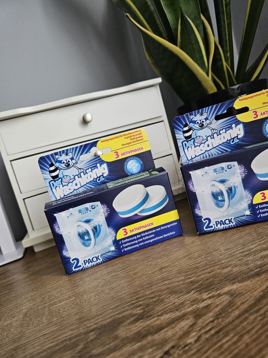 Tabletki kapsułki czyszczące do pralki  Der Waschkonig