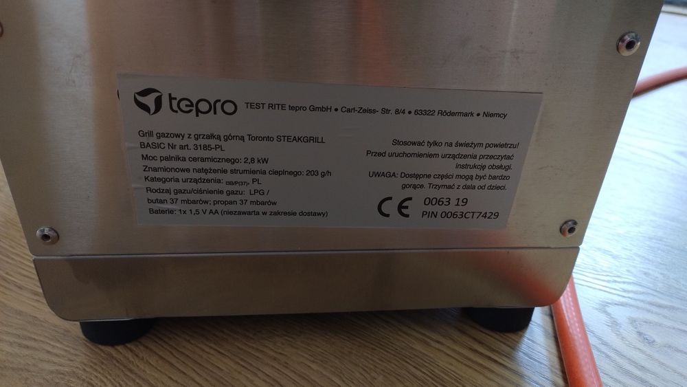 Grill gazowy Tepro