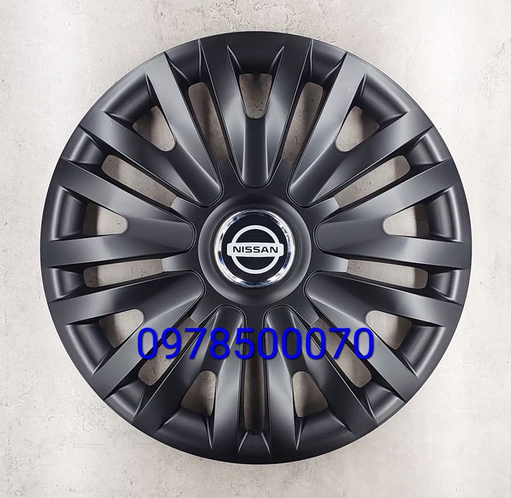 Ковпаки Ніссан R16 Note Qashqai Juke Rogue Leaf Almera Колпаки Nissan