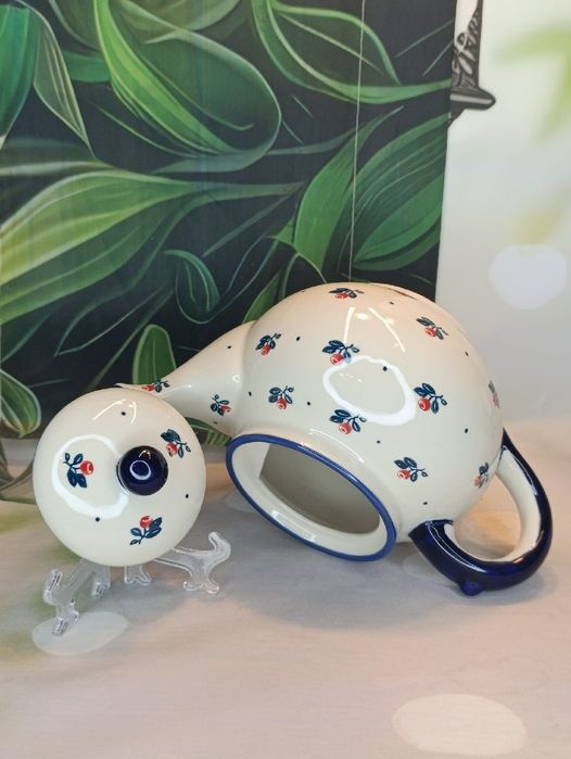 Czajnik imbryk ceramiczny duży 1,5L Ceramika Bolesławiec