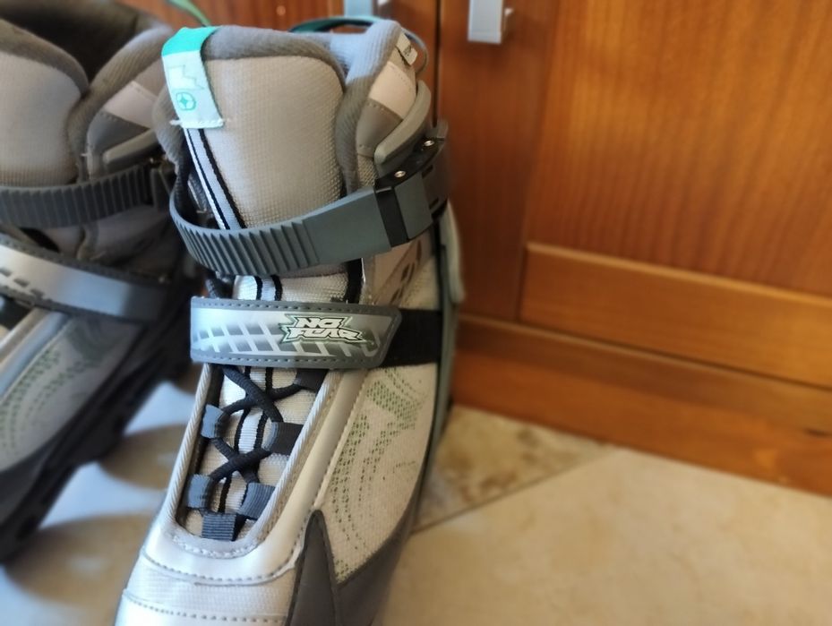 Patins em linha "NO FEAR" novos tam. 40